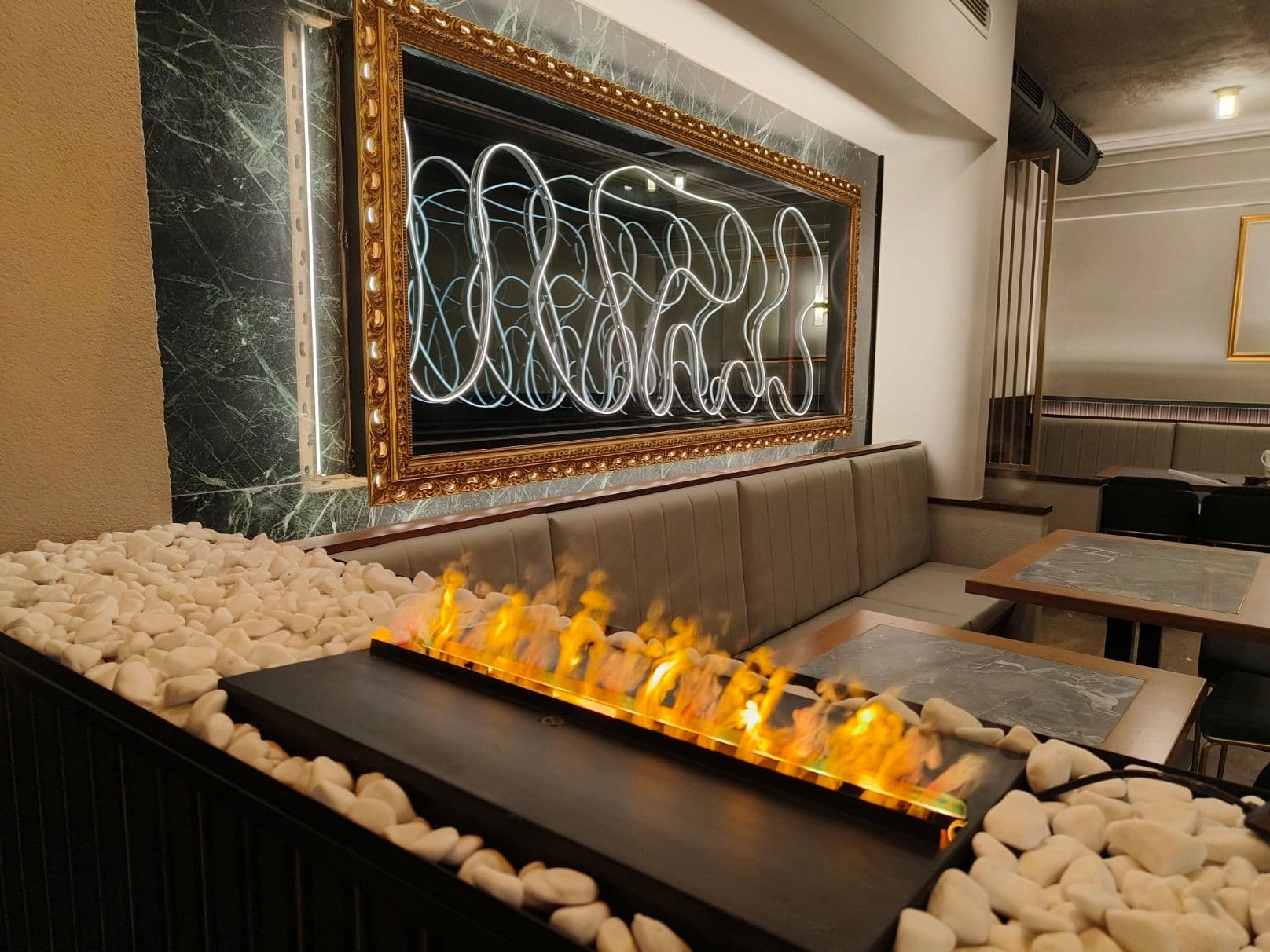 Bespoke Commercial Interior Fit-Out & Furniture Design (Kouzina Greco Restaurant – Austria)